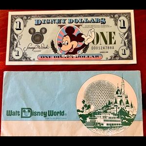 Perfect shape Disney Dollar